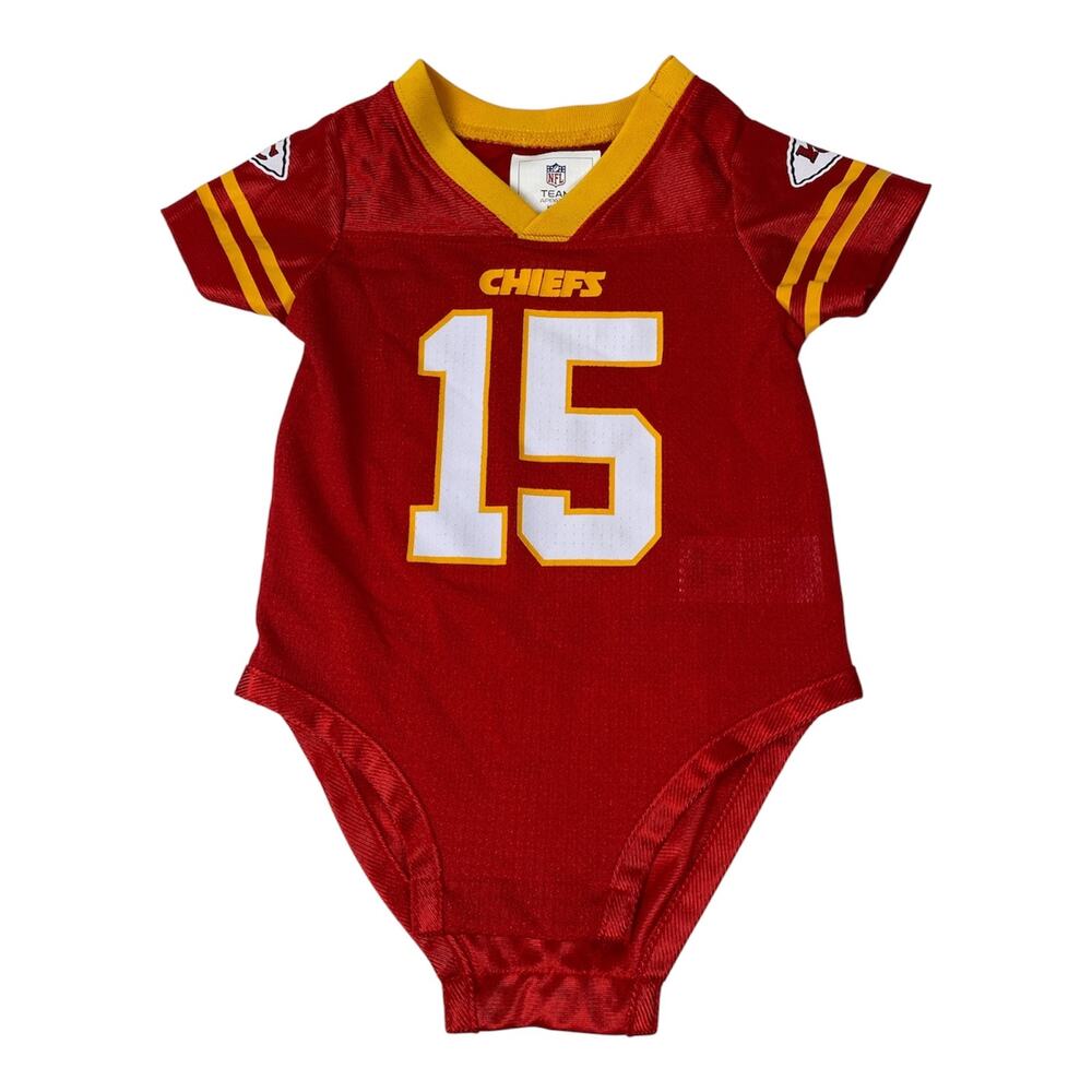 Patrick Mahomes Kansas City Chiefs NFL Jersey Bodysuit 6-9 Months